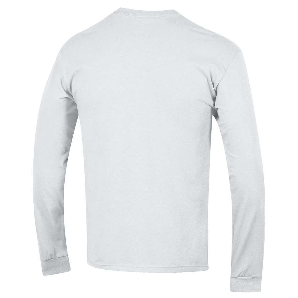 Men's Champion Duke Blue Devils Arch Over Logo Long Sleeve T-Shirt