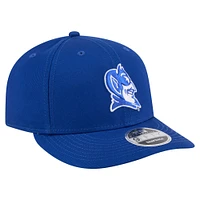 Casquette Snapback 9FIFTY à profil bas New Era Royal Duke Blue Devils pour homme