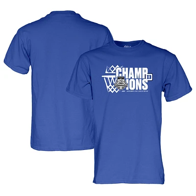 T-shirt bleu 84 Royal Duke Blue Devils pour homme, champion du tournoi de basketball masculin l'ACC 2025, vestiaire