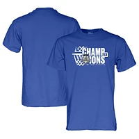 T-shirt bleu 84 Royal Duke Blue Devils pour homme, champion du tournoi de basketball masculin l'ACC 2025, vestiaire