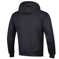 Men's Champion  Black Duke Blue Devils Basic Arch Fleece Pullover Hoodie