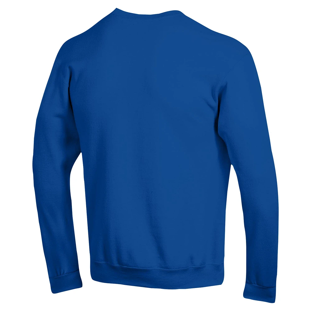 Men's Champion Royal Duke Blue Devils Cameron Crazies Pullover Sweatshirt