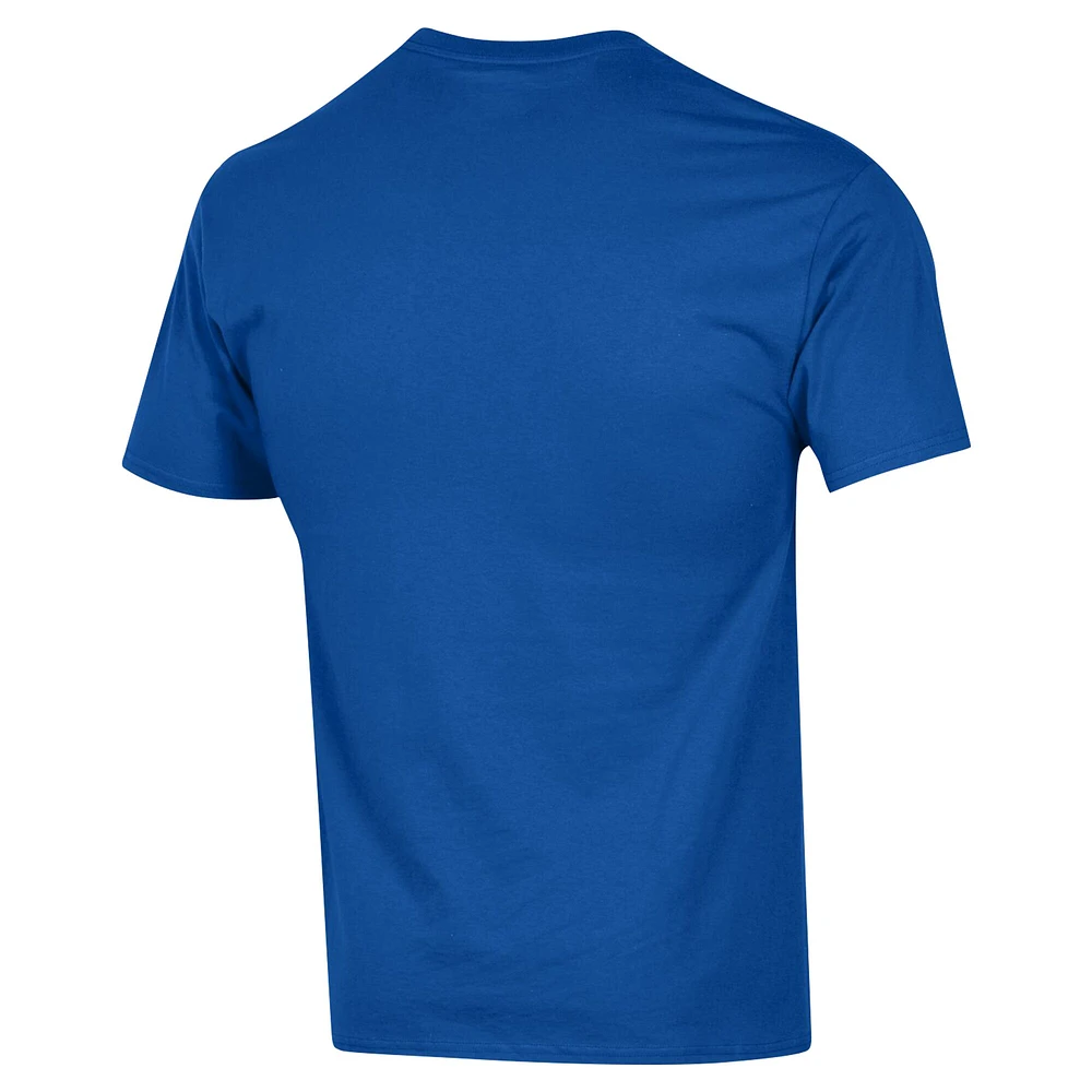 T-shirt Champion Homme Royal Duke Blue Devils Cameron Crazies