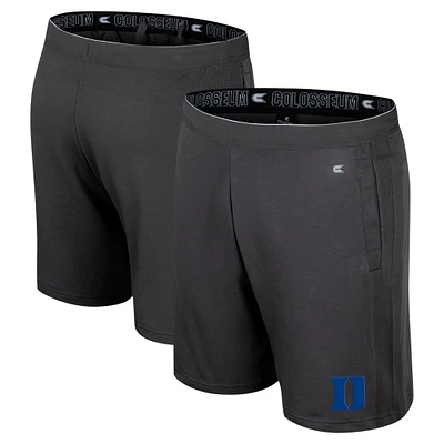 Men's Colosseum Charcoal Duke Blue Devils Forget Shorts