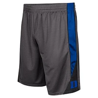 Men's Colosseum Charcoal Duke Blue Devils Turnover Shorts