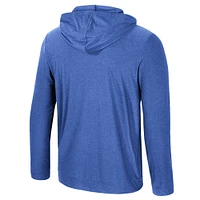 Men's Colosseum Royal Duke Blue Devils Long Sleeve T-Shirt Hoodie