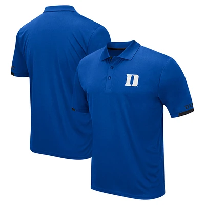 Men's Colosseum Royal Duke Blue Devils Santry Polo