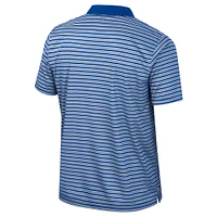 Men's Colosseum Royal Duke Blue Devils Striped Polo