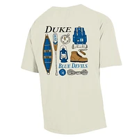 Crème lavante confortable pour hommes Duke Blue Devils Camping Trip T-shirt