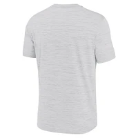 Men's Nike Ash Duke Blue Devils 2025 Sideline Velocity Performance T-Shirt
