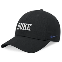 Men's Nike Black Duke Blue Devils 2024 On-Field Club Adjustable Hat