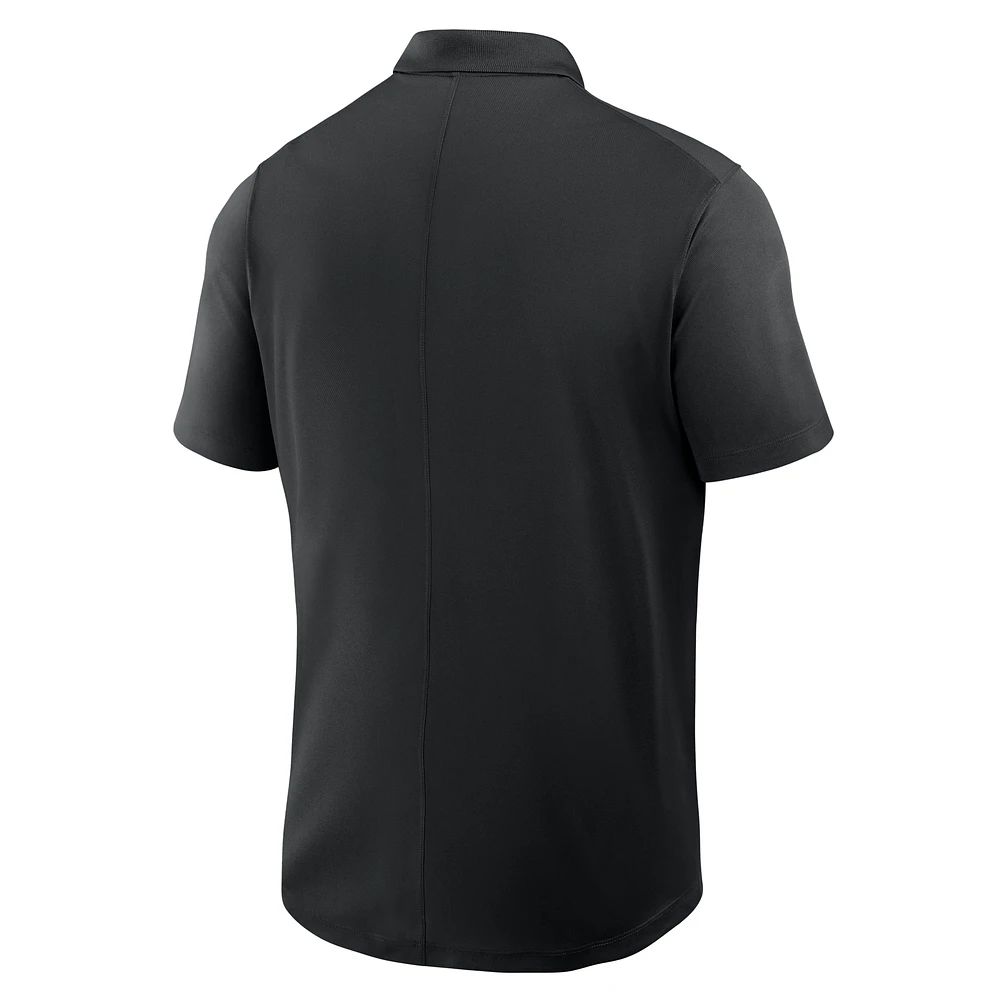 Men's Nike Black Duke Blue Devils Primetime Victory Legacy Vault Logo Performance Polo