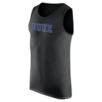 Men's Nike Black Duke Blue Devils Tank Top