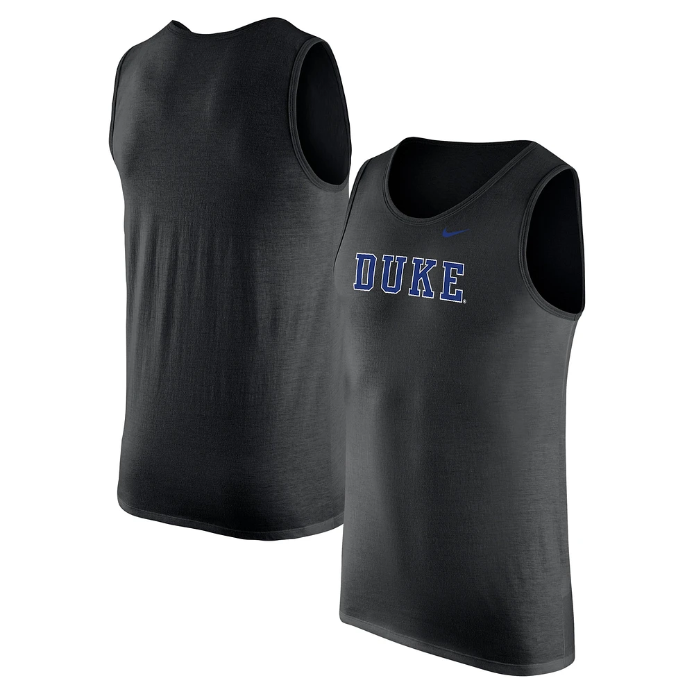 Débardeur Nike Duke Blue Devils noir pour homme