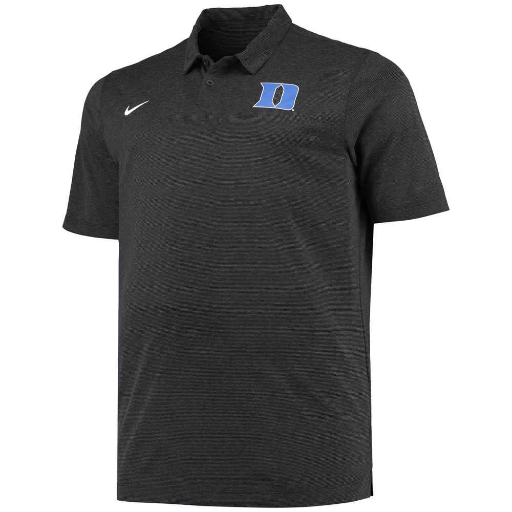 Men's Nike Heathered Black Duke Blue Devils Big & Tall Performance Polo