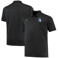 Polo Performance Homme Nike Heathered Black Duke Blue Devils Big & Tall