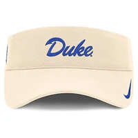 Visière ajustable Nike Natural Duke Blue Devils Primetime Ace pour homme