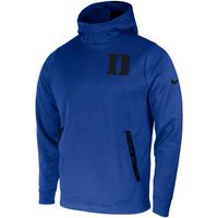 Men's Nike Royal Duke Blue Devils 2-Hit Performance Pullover Hoodie