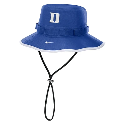 Chapeau bob Nike Royal Duke Blue Devils 2024/25 On-Field Apex Performance Boonie pour homme