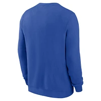 Sweat-shirt à capuche Nike Royal Duke Blue Devils Arched Seal pour homme