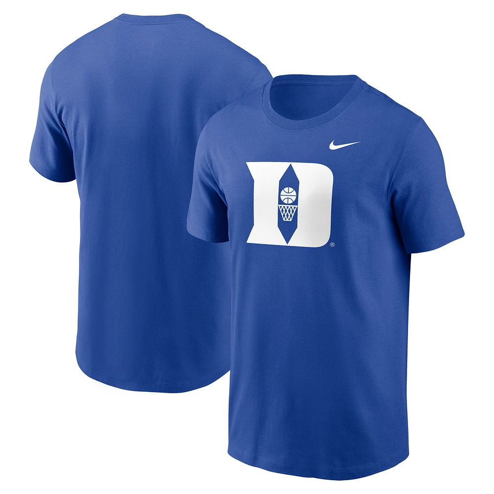 T-shirt de basket-ball Nike Royal Duke Blue Devils pour homme