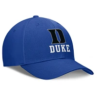 Casquette ajustable Nike Royal Duke Blue Devils Campus Club pour homme