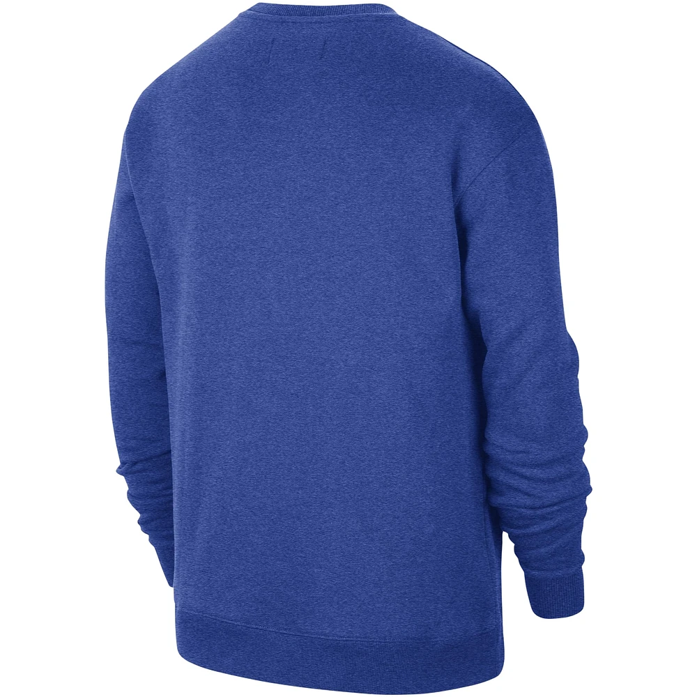 Sweat-shirt Nike Royal Duke Blue Devils Campus pour homme