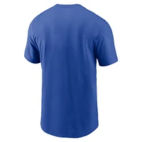 T-shirt de crosse Nike Royal Duke Blue Devils pour homme