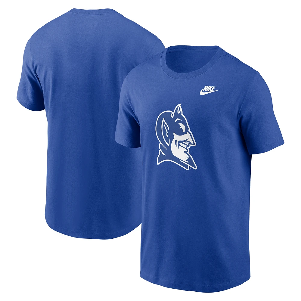 T-shirt Nike Royal Duke Blue Devils Legacy pour homme avec logo alternatif