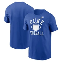 T-shirt Nike Royal Duke Blue Devils Legacy Football Icon pour homme