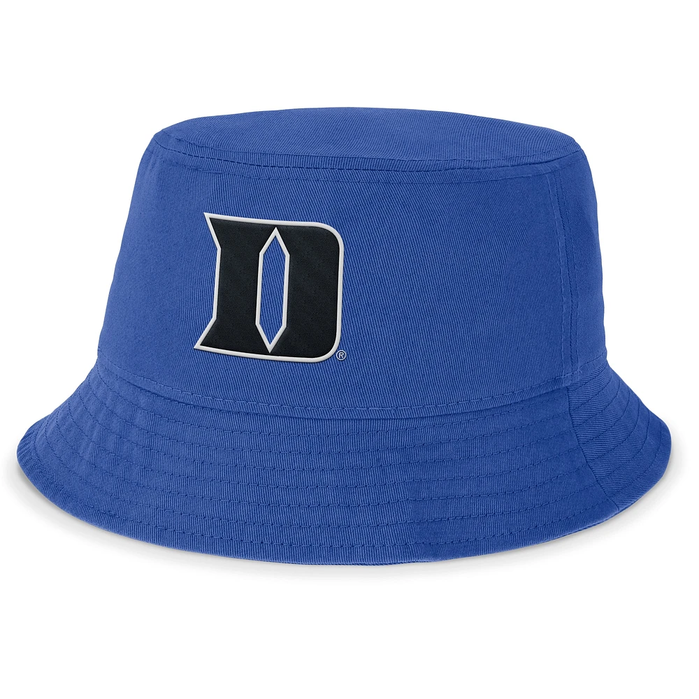 Chapeau bob Local Apex Nike Royal Duke Blue Devils pour homme