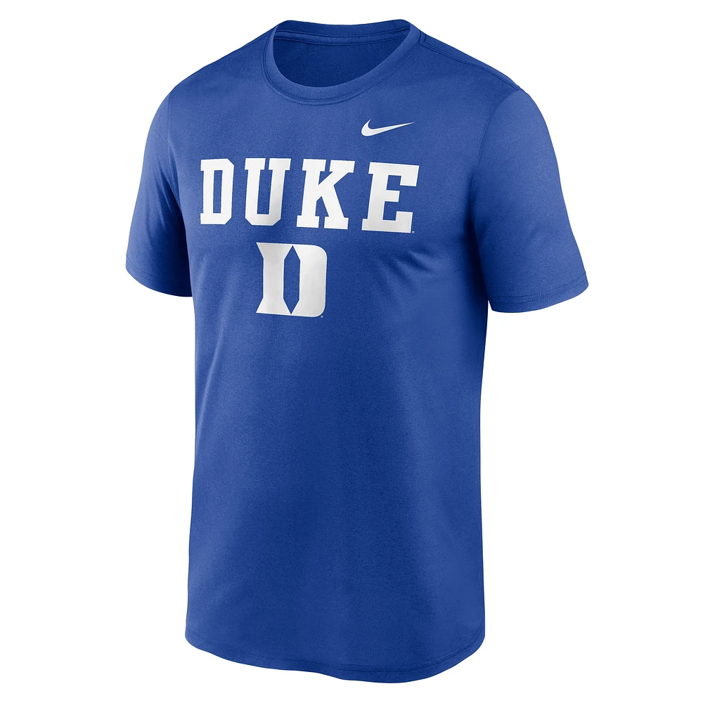 T-shirt Nike Royal Duke Blue Devils pour homme