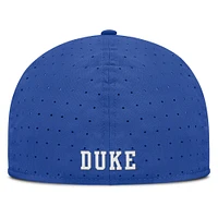 Men's Nike Royal Duke Blue Devils On-Field Dugout True Performance Fitted Hat