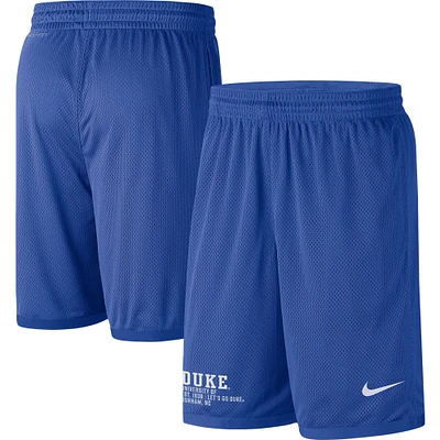 Duke Blue Devils Nike Performance Mesh Shorts - Royal