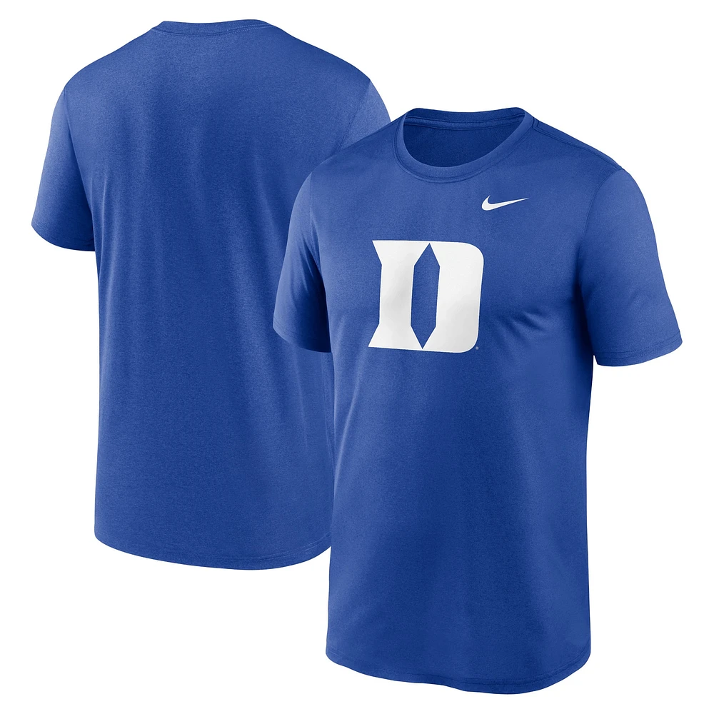 T-shirt Nike Royal Duke Blue Devils Primetime Legend Logo pour homme