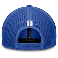 Casquette ajustable Nike Royal Duke Blue Devils Rise pour homme