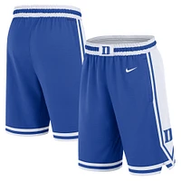 Short de performance Nike Royal Duke Blue Devils Road Replica pour homme