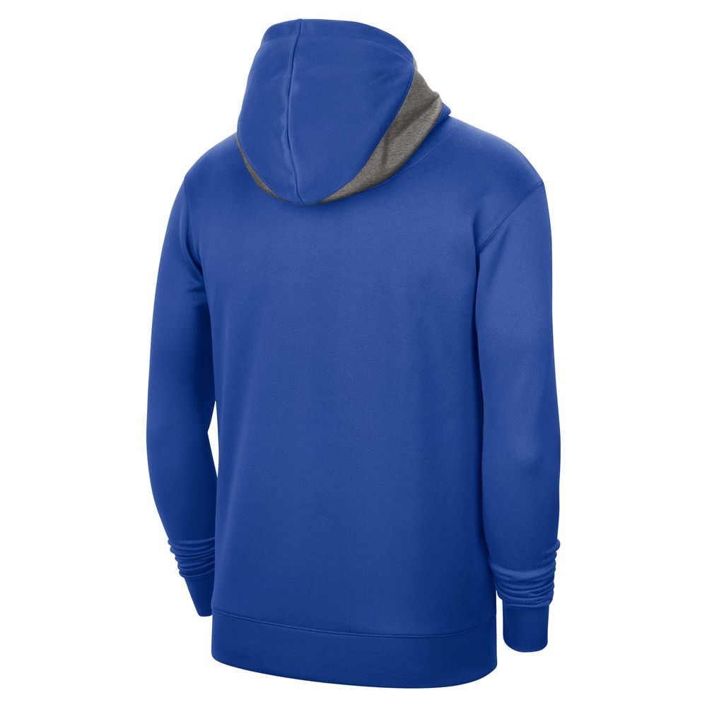 Men's Nike Royal Duke Blue Devils Team Basketball Spotlight Performance Pullover Hoodie