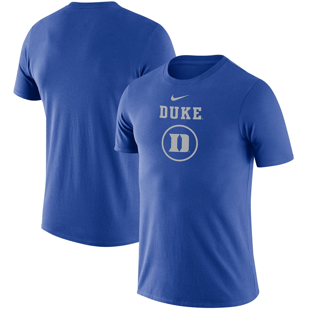 T-shirt Nike Royal Duke Blue Devils Team Issue Legend Performance pour homme