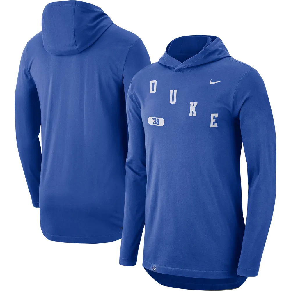 ambición arco Cilios Lids Duke Blue Devils Nike Team Performance Long Sleeve Hoodie T-Shirt -  Royal | Brazos Mall