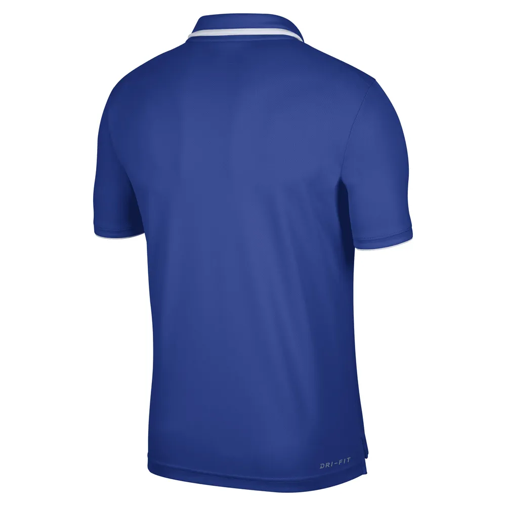 Men's Nike Royal Duke Blue Devils Wordmark Performance Polo