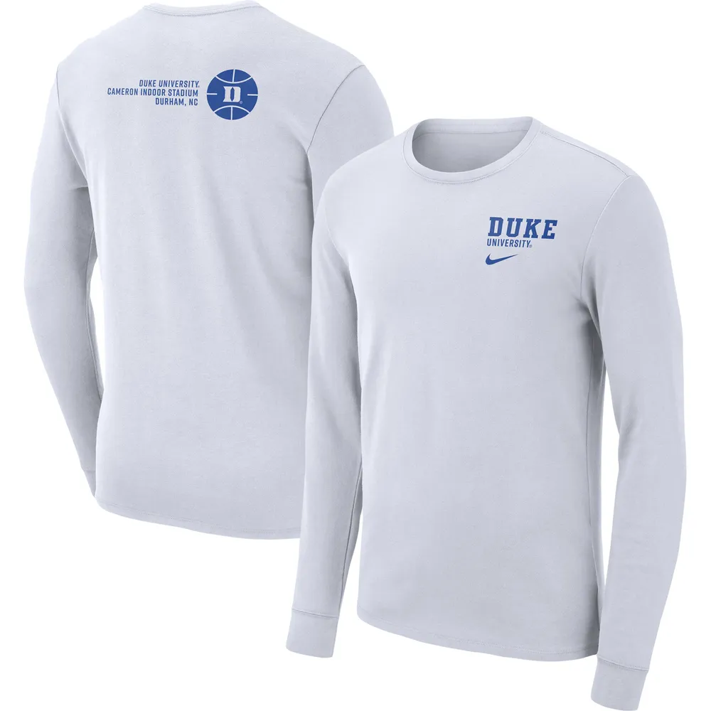 Lids Duke Blue Devils Nike Basketball Arena Long Sleeve T-Shirt