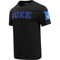 Men's Pro Standard Black Duke Blue Devils Classic T-Shirt