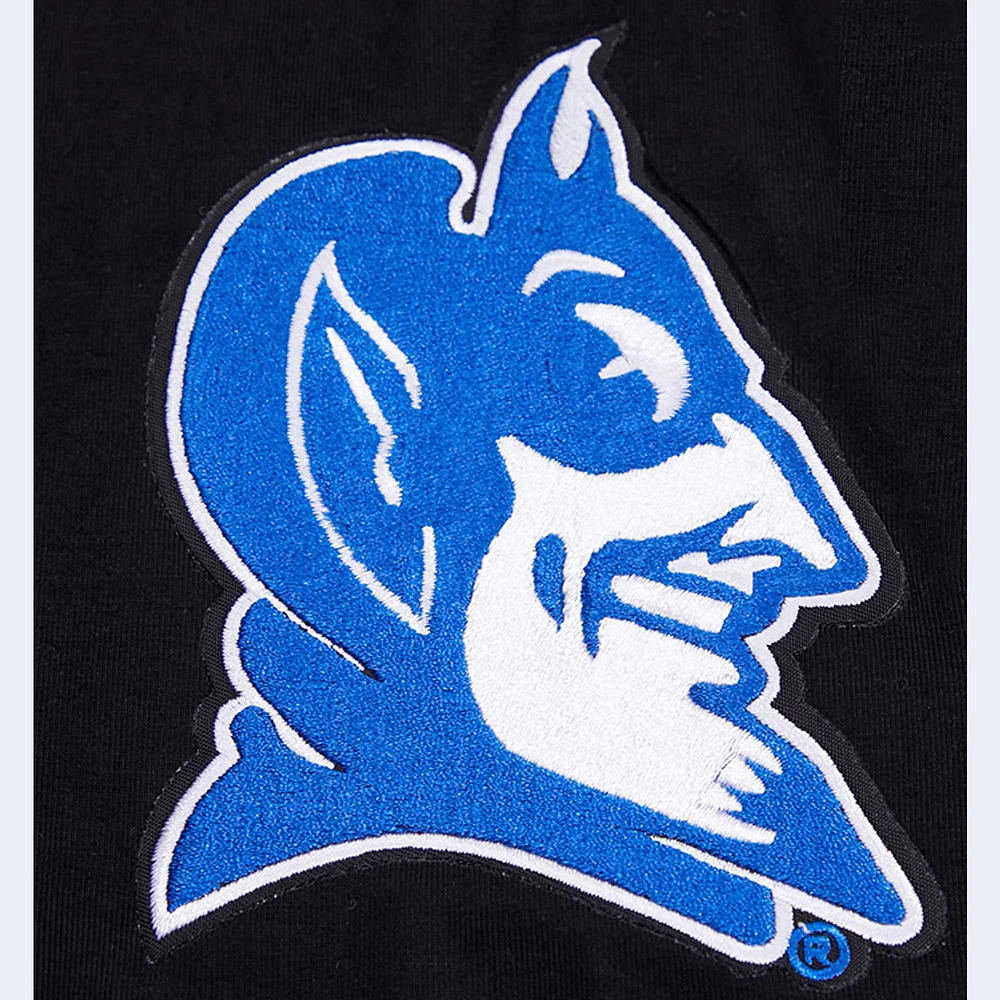 Men's Pro Standard Black Duke Blue Devils Classic T-Shirt