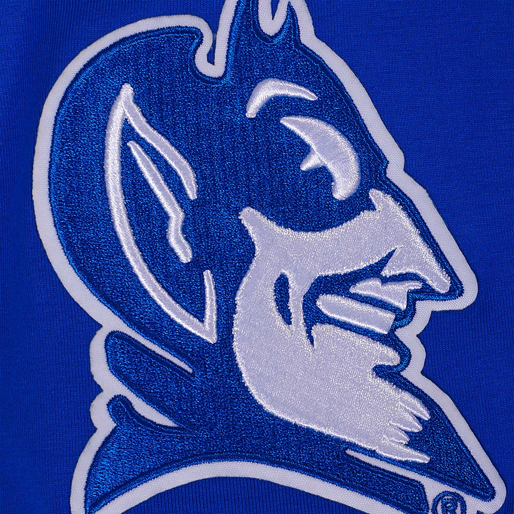 Men's Pro Standard Royal Duke Blue Devils Script Tail T-Shirt