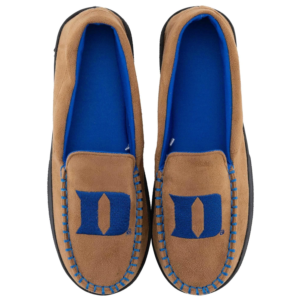 Men's ZooZatz Duke Blue Devils Moccasin Slippers