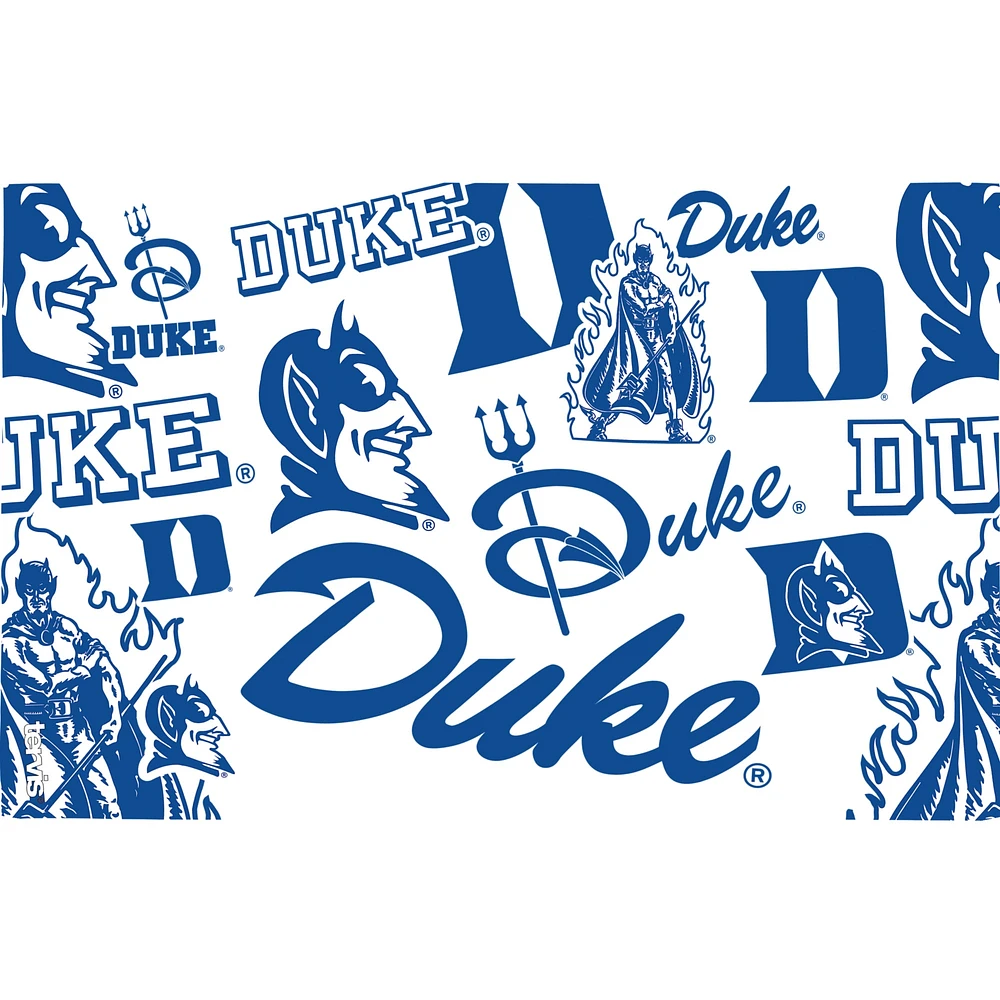 Tervis Duke Blue Devils, paquet de 2, 16 oz. Ensemble de gobelets concurrents et emblèmes