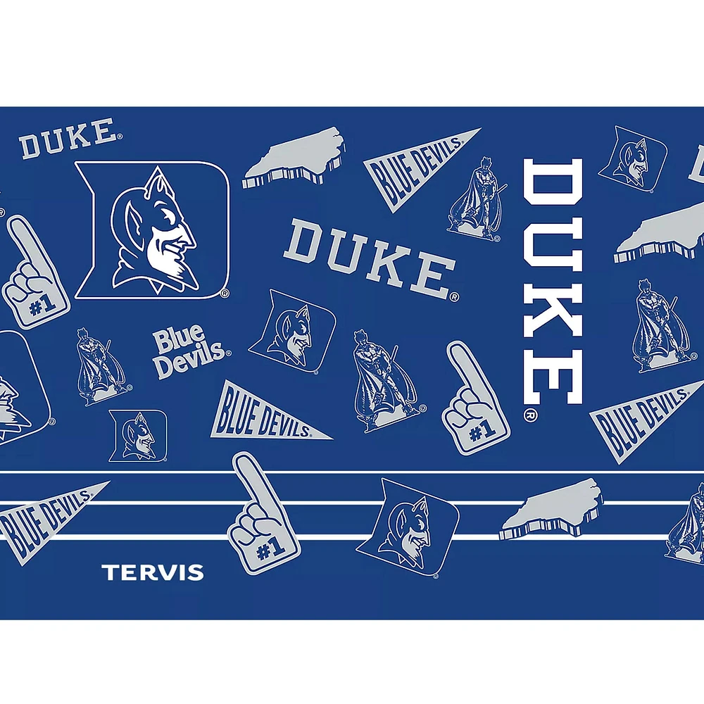 Tervis Duke Blue Devils 30oz. Swag Tumbler With Straw Lid