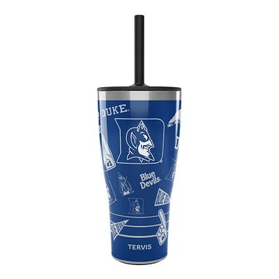 Tervis Duke Blue Devils 30oz. Swag Tumbler With Straw Lid