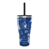 Tervis Duke Blue Devils 30oz. Swag Tumbler With Straw Lid